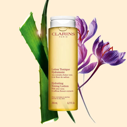 Hydrating Toner + Face Lotion for Normal + Dry Skin - Moisturizing Facial Toner + Lotion
