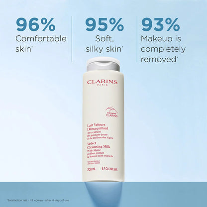 Velvet Facial Milk Cleanser - Hydrating + Gentle Milk Makeup Remover