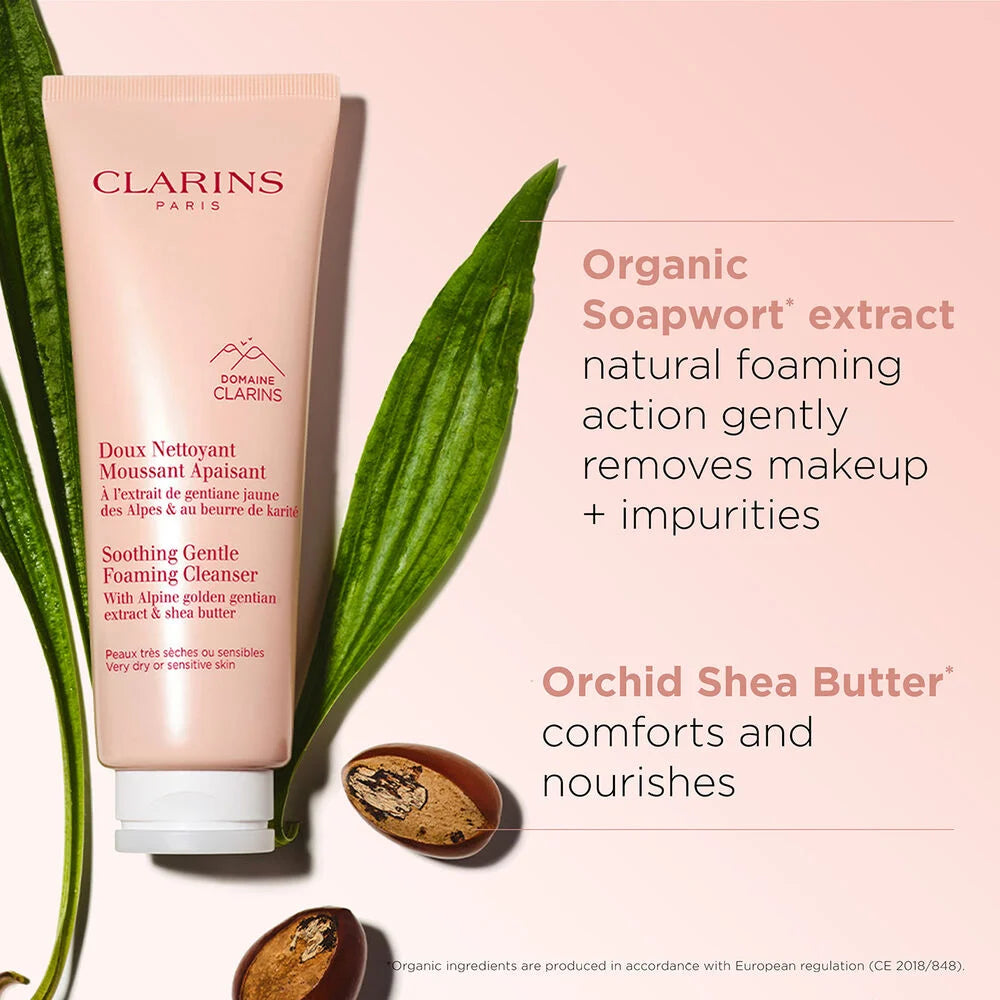 Soothing Gentle Foaming Face Cleanser for Dry Skin