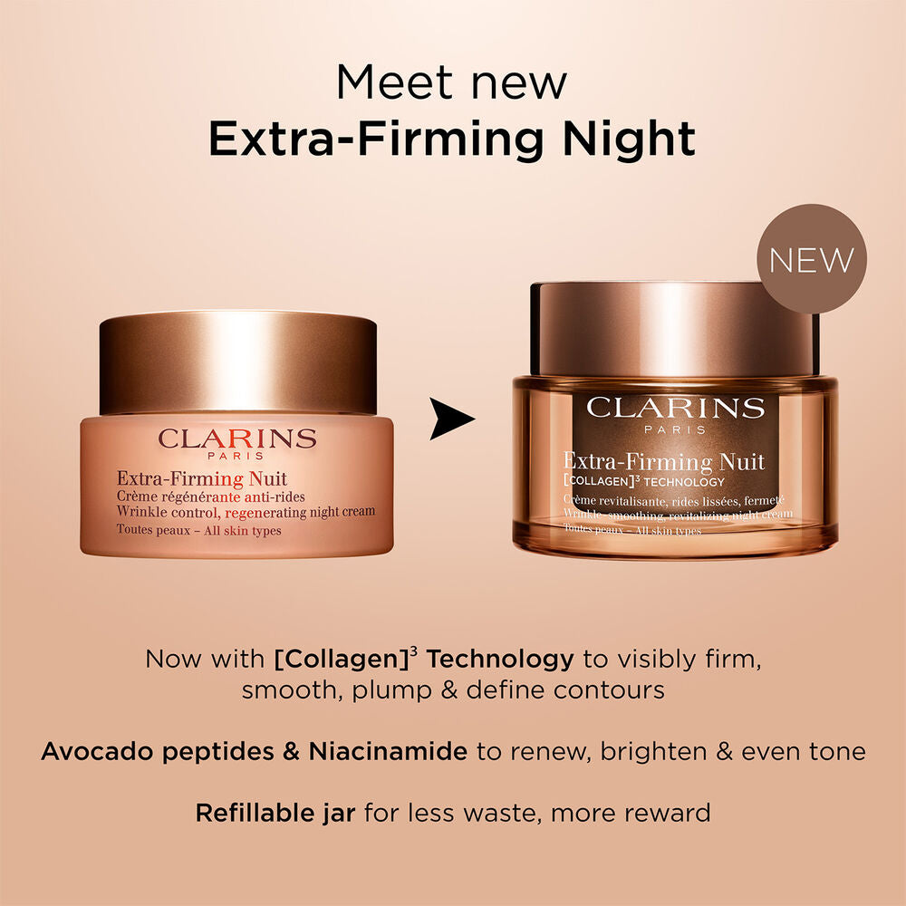 Extra-Firming Night Refillable Moisturizer with Collagen Polypeptide + Niacinamide