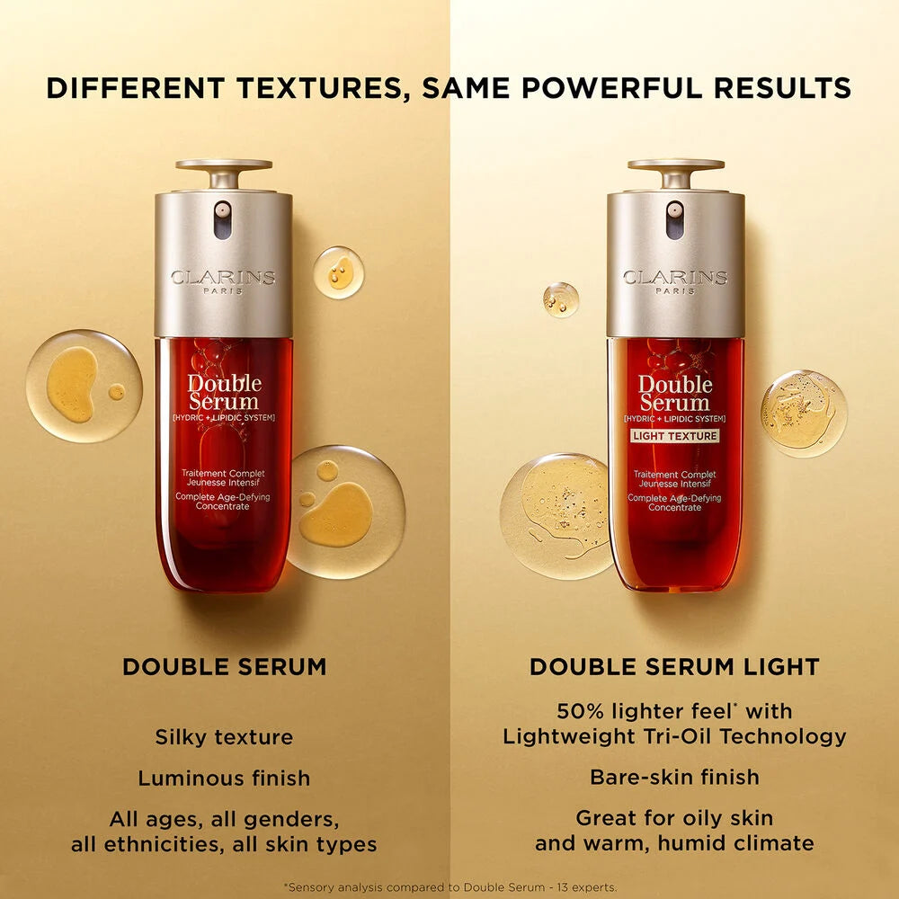 DOUBLE SERUM® Light Texture - Firming + Smoothing Anti-Aging Concentrate
