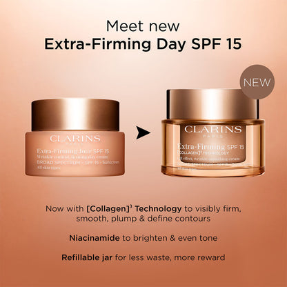 Extra-Firming Day SPF15 Refillable Moisturizer with Collagen Polypeptide + Niacinamide