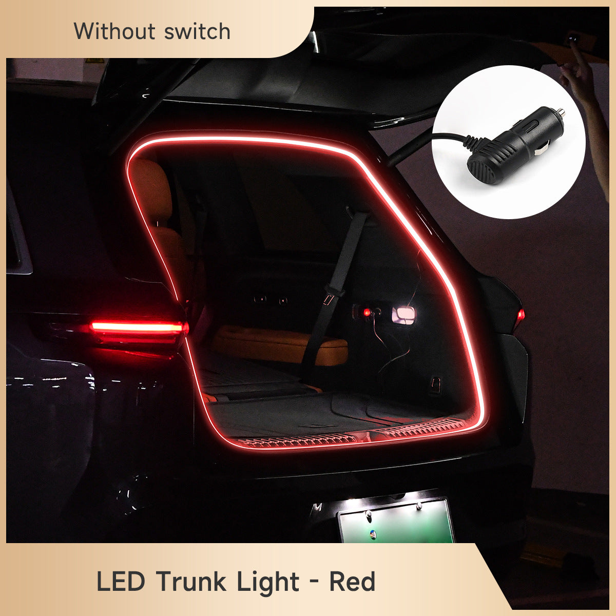 Magnetic Absorption Automatic Induction Trunk Light