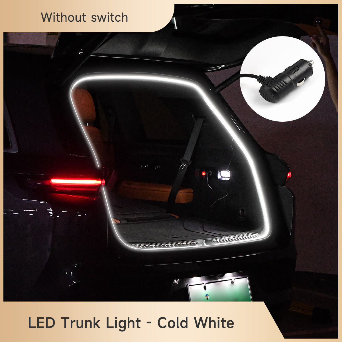 Magnetic Absorption Automatic Induction Trunk Light